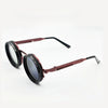 Moss Retro Round Steampunk ND Dimming Sunglasses