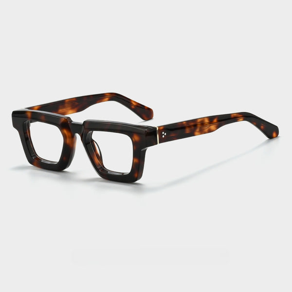 Quillen Retro Rectangle Acetate Glasses Frame