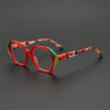 Eaddy Retro Geometric Acetate Eyeglasses Frame