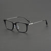Pure titanium glasses frame screwless design 202510 Xiaohongshu same big face square myopia glasses frame wholesale