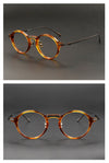 Koo Vintage Round Titanium Eyeglasses Frame