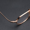Sloan Titanium Geometric glasses Frame