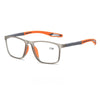 Sports TR Square Frame Ultra-Light Anti-Blue Light Multi-Focus Photochromic Reading Glasses