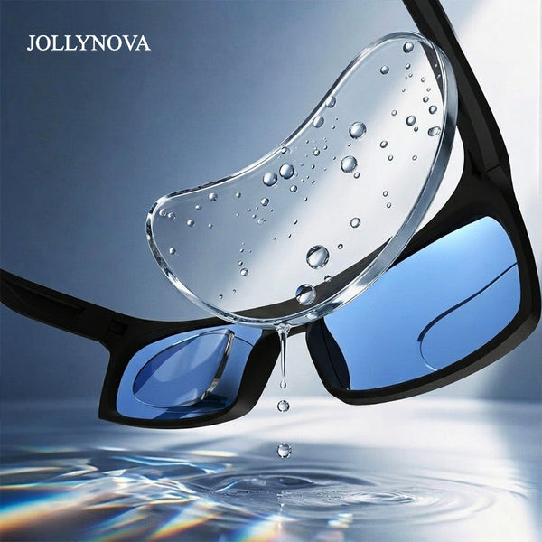Stick-On Nearsighted Lenses Reusable Adhesive Myopia Lenses for Sunglasses Eyewear (2-pack)