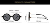 New European and American fashion round frame anti-blue light flat mirror men's anti-blue light glasses frame women's pose trend flat mirror