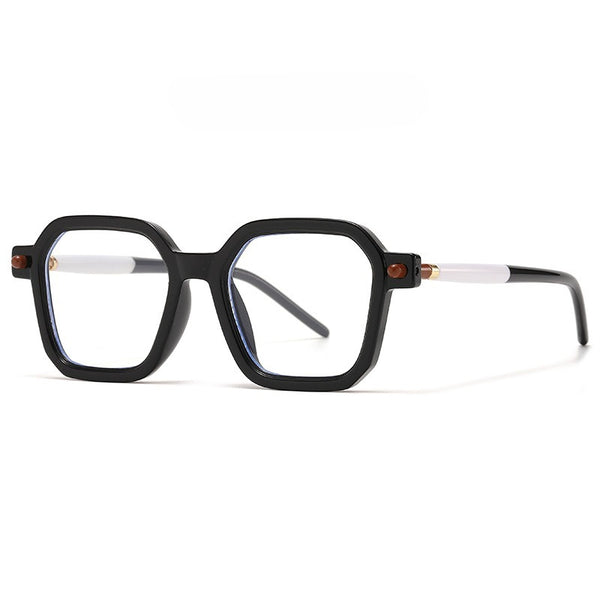 European and American street photography literary sunglasses 86601 cross-border simple square sunglasses fashion star flat glasses