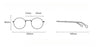 4-in-1 Titanium Glasses Frame With Magnetic Sunglasses Clips