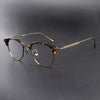 Pamela Retro Rectangle Titanium Eyeglasses Frame