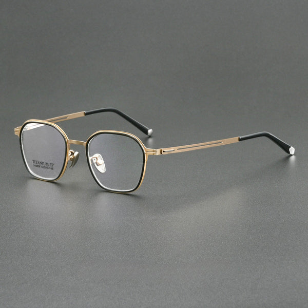 James Retro Titanium Ultra-Light Glasses Frame