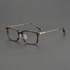 Voos same 202509 glasses frame Shenzhen wholesale, plate titanium frame trendy glasses can be equipped with myopia IP electroplating