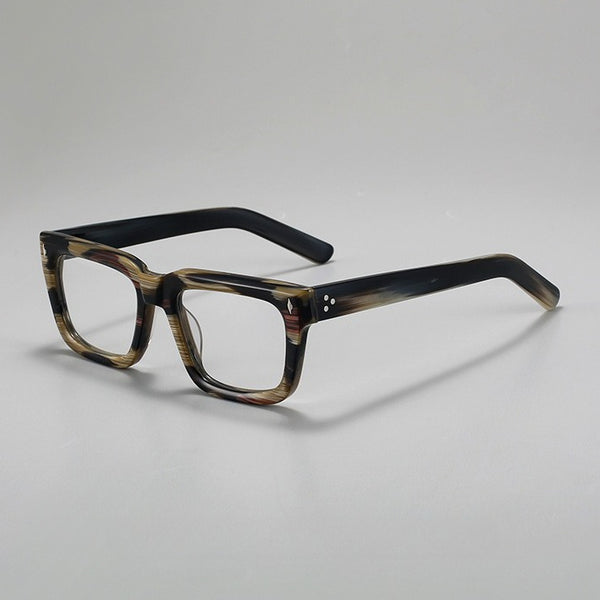 Vang Retro Rectangle Acetate Glasses Frame