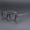 Eddie Classic Square Titanium Glasses Frame