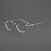 Gallus Vintage Titanium Polygon Glasses Frame