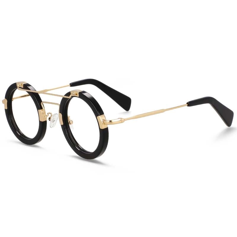 Edra Vintage Acetate Round Optical Glasses Frame – Jollynova