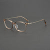 Pure titanium glasses frame screwless design 202510 Xiaohongshu same big face square myopia glasses frame wholesale