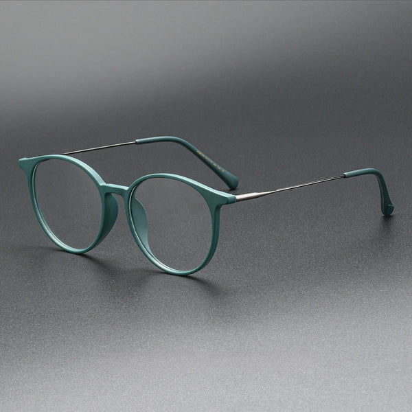 Woody Vintage TR90 Round Eyeglasses