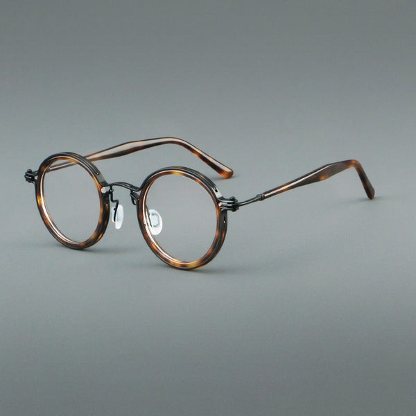 Tate Vintage Round Acetate Glasses Frame