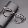 Leander Titanium Vintage Round Eyeglasses Frames