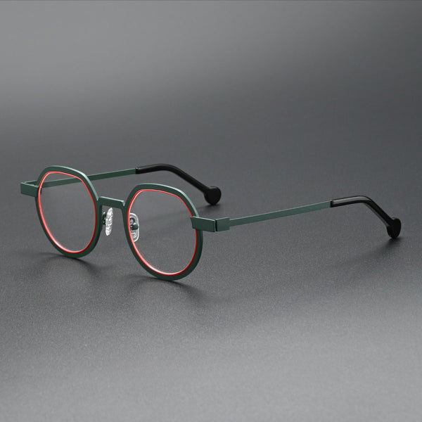 Heap Retro Alloy Glasses Frame