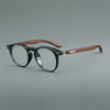Cross-border retro wood grain leg frame 00363 fashion trend glasses Danyang spot wholesale can be matched with myopia presbyopia