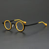 Jago Titanium Acetate Round Glasses Frame