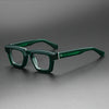 Quillen Retro Rectangle Acetate Glasses Frame