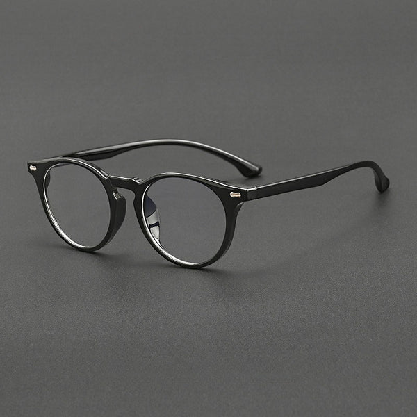 March TR90 Round Vintage Eyeglasses Frame
