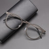Leander Titanium Vintage Round Eyeglasses Frames