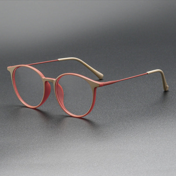 Woody Vintage TR90 Round Eyeglasses
