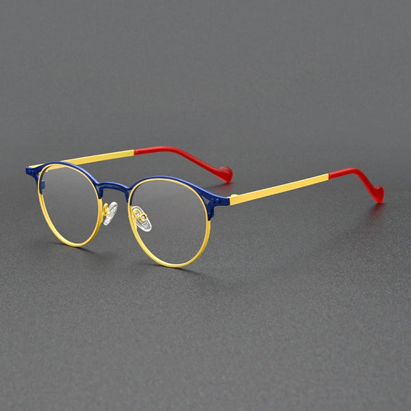 Marty Titanium Retro Hand Made Glasses Frame