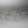 Sedra Retro Titanium Square Glasses Frame