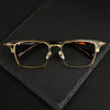 Shenzhen eyebrow glasses frame male Croxing same plate glasses 81086 fashionable large frame pure titanium glasses frame female
