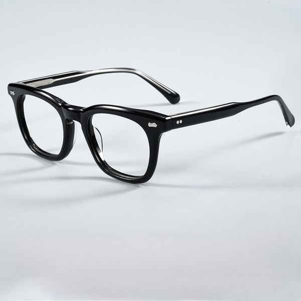 Cesar Retro Rectangle Acetate Glasses Frame