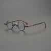 Faer Small Round Acetate Glasses Frame