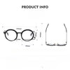 Rolin Titanium Vintage Round Eyeglasses Frame