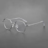 Senn Retro Square Titanium Glasses Frame