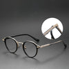 Tripi Titanium Vintage Round Eyeglasses Frame