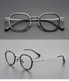 Best Fen M810S high degree adaptation small frame small face myopia glasses men and women Shenzhen pure titanium retro glasses frame