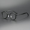 Tate Vintage Round Acetate Glasses Frame