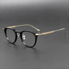 Trent Vintage Square Titanium Eyeglasses Frame