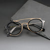 Wesley Titanium Retro Hand Made Glasses Frame