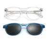 Cox Acetate Alloy Glasses Frame With Magnetic Sunglasses Clips