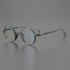 Sylas Vintage Round Titanium Eyeglasses Frame