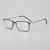 Ismail Ultra light Titanium Geometric Glasses Frame