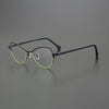 Janan Cat Eyes Titanium Glasses Frame