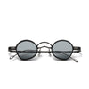 Tims Round Titanium Glasses Frame With Magnetic Sunglasses Clips
