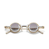 Shamu Round Titanium Glasses Frame With Magnetic Sunglasses Clips