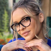 Joa Retro Cat Eye Optical Acetate Glasses Frame