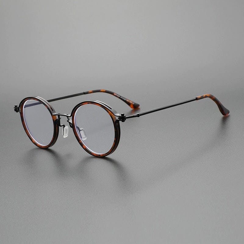 Kay Retro Round Optical Metal Glasses Frame – Jollynova