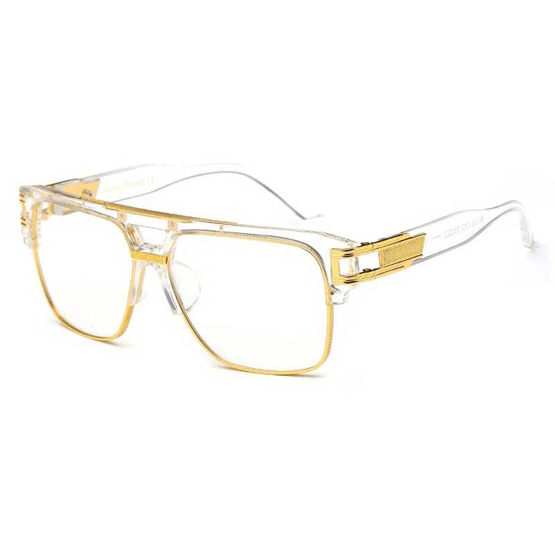 Ken Frame Ken Oversized Luxury Squre Metal Eyeglasses Frame – Jollynova